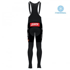 Set Langarmtrikot + Trägerhose Lange 2020 Lotto Soudal Winter Thermal Fleece N001